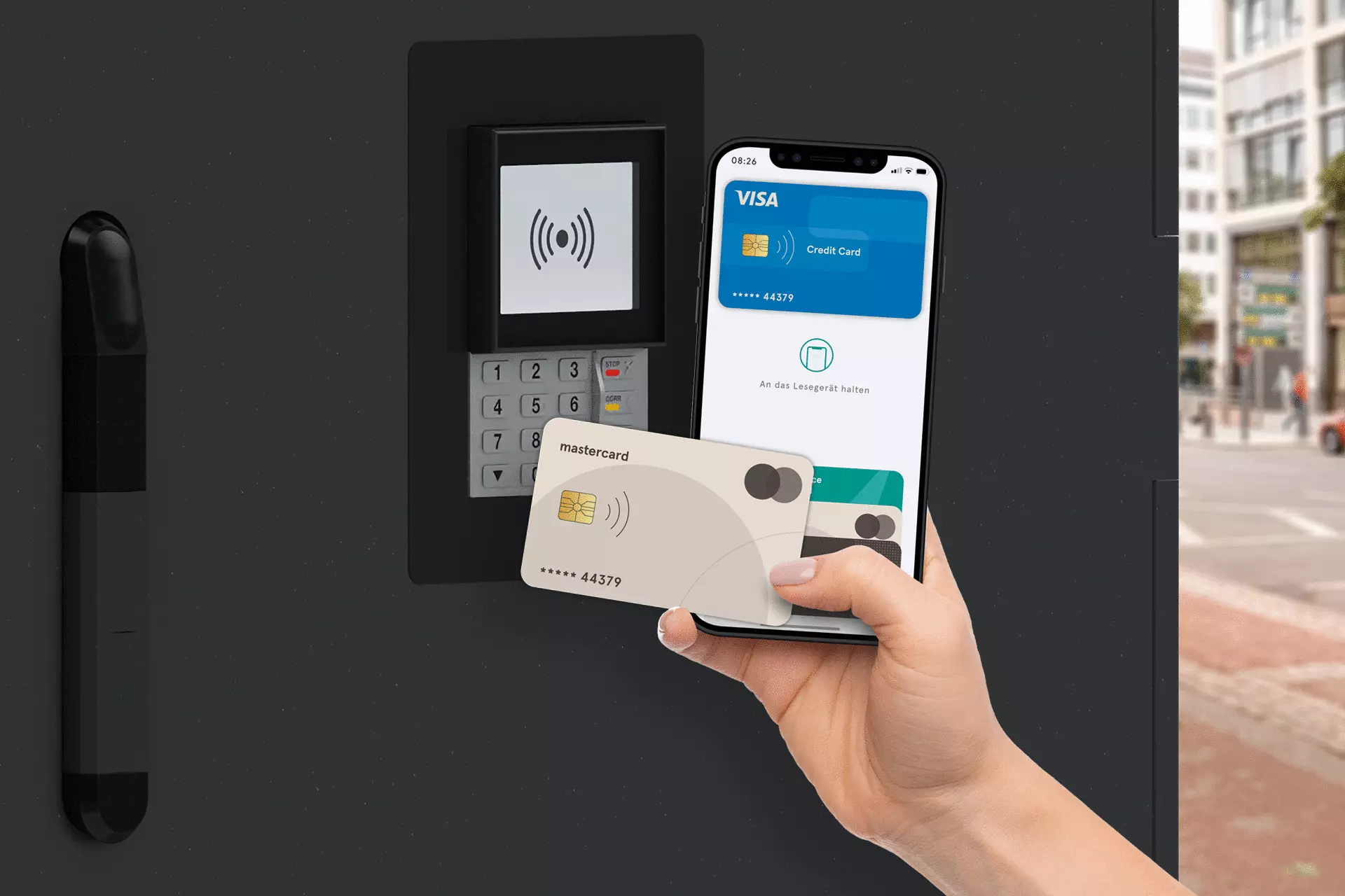 Compleo charging station with contactless payment solution
